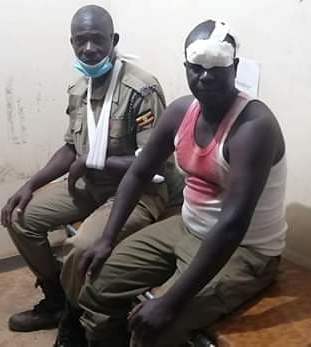 Police officers injured in Manafwa imbalu chaos.