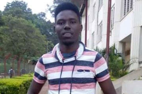 Guild president Julius Kateregga says the CCTV footage obtained from Makerere University’s St Augustine Chapel shows Emmanuel Tegu and security personnel in a chase.