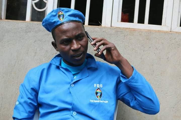 Habib Buwembo of vote protection group Lubaga United Forces Brigade