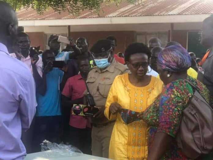 Heath Minister Dr Jane Ruth Aceng has spoken out on reports that she held a rally in Lira without observing social distance and wearing face masks.