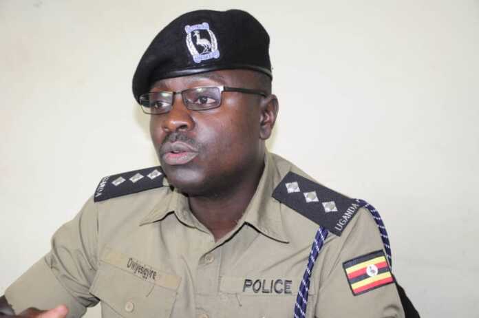 Kampala Metropolitan Police deputy spokesperson Luke Owoyesigyire. How police officer connived with criminals to raid tycoon's home for billions, cut his wife with machetes