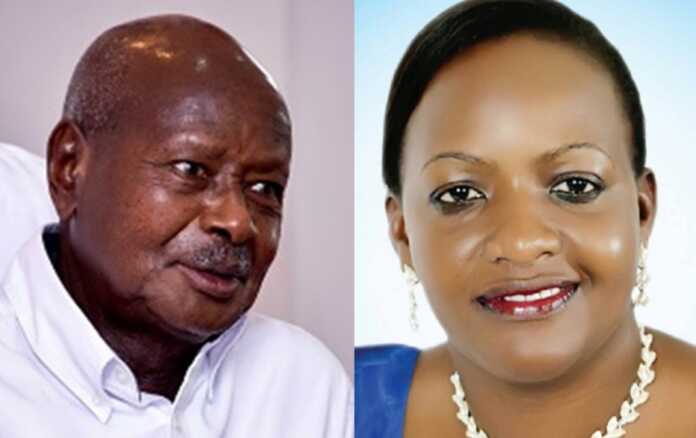 Museveni and Nabilah Naggayi. NRM says it is ready to welcome Kampala Woman MP Nabilah Naggayi Sempala of main opposition FDC after her party rejected her nomination forms for Kampala mayor.