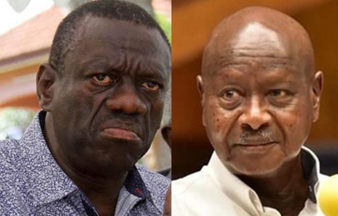Besigye and Museveni.
