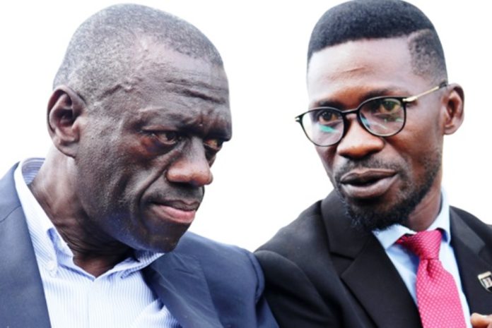 Besigye with Bobi Wine
