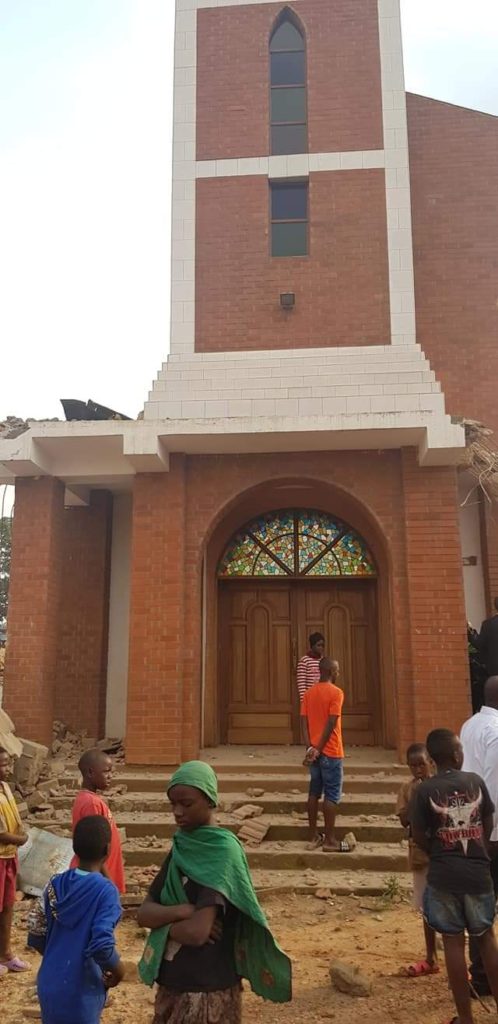 St Peter's Church of Uganda, Ndeeba, demolished