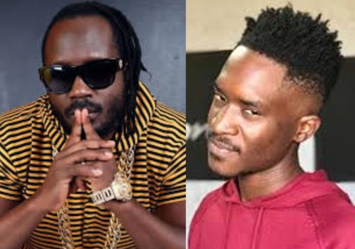 Musicians Bebe Cool and A Pass