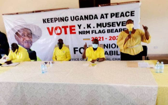 NRM delegates in a meeting