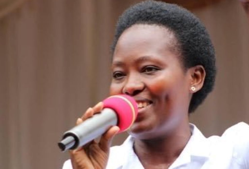 Sembabule District Woman MP flag bearer Mary Begumisa