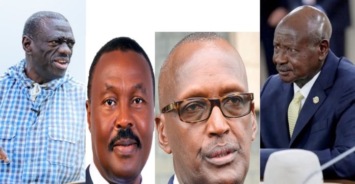 Besigye, Muntu, Tumukunde and Museveni