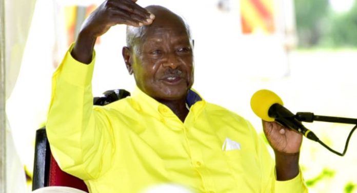 Museveni has revealed he was thrown out of the school choir for failing to control his breathing.