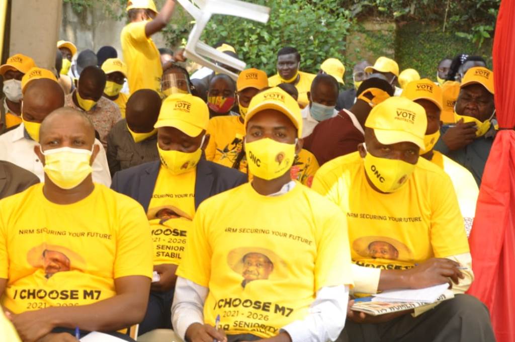Museveni NRM presidedntial vote protectors