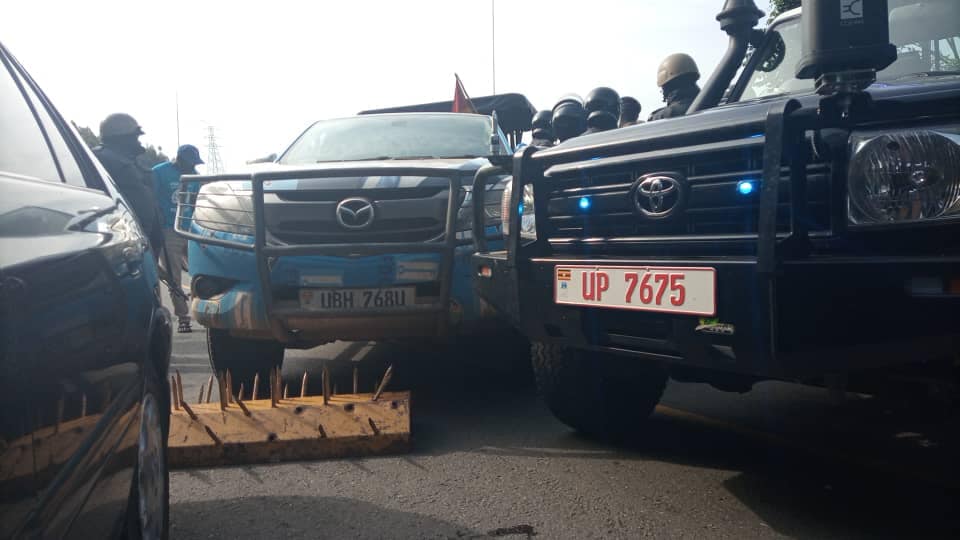 Patrick Oboi Amuriat arrested at the border of Rubirizi and Bushenyi district.