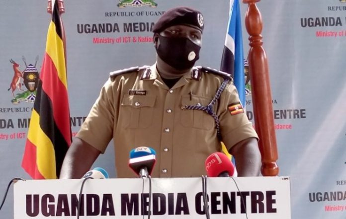 Uganda Police Force (UPF) spokesperson Fred Enanga