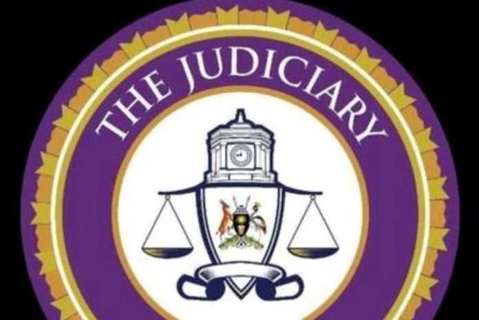 Judiciary Uganda logo. Judiciary statement on What happened at Supreme Court on March 18 involving Chief Justice Owiny Dollo and Justice Esther Kisakye