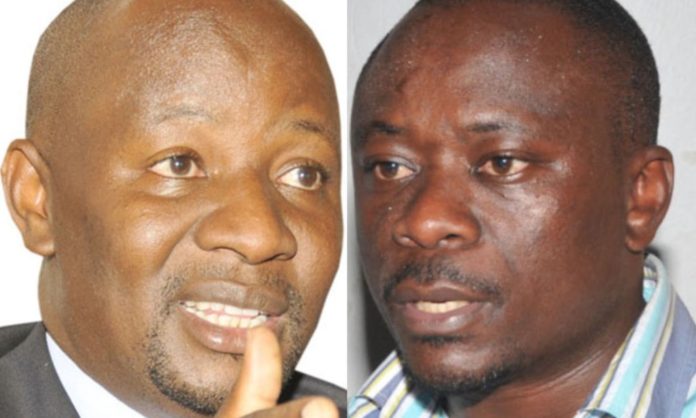FDC MPs Ssemujju Nganda and Francis Mwijukye.