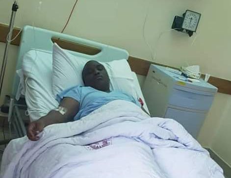 Lukwago admitted at Nairobi Hospital after doctors at top Kampala hospitals failed to treat his severe chest pain. The Lord Mayor collapses during Archbishop Lwanga's requiem mass at Lubaga Cathedral recently.