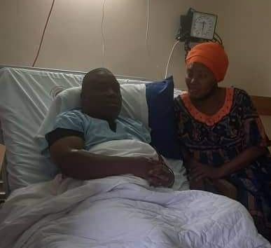 Winnie Kiiza visits Lukwago at Nairobi Hospital, says he is responding to treatment.