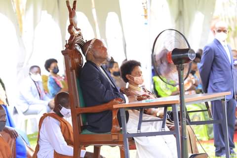 Kabaka health condition: Sick Kabaka Ronald Muwenda Mutebi during his 66th birthday celebration. Royal Family finally breaks silence on Buganda King sickness
