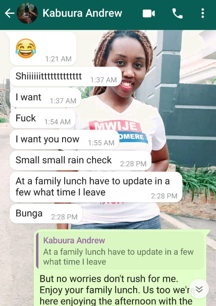 SHOCKING! Andrew Kabuura Caught Cheating On Wife Flavia Tumusiime; See ...