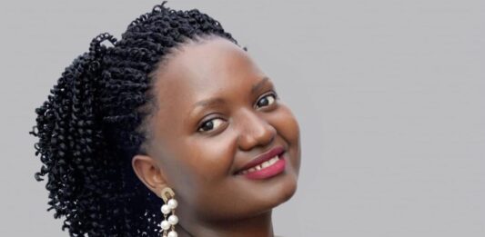 Annah Ashaba of the I want to be Museveni's side chic poem