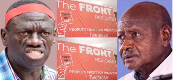Besigye launches People's Front for Transition PFT Twetaase pressure group to oust Museveni