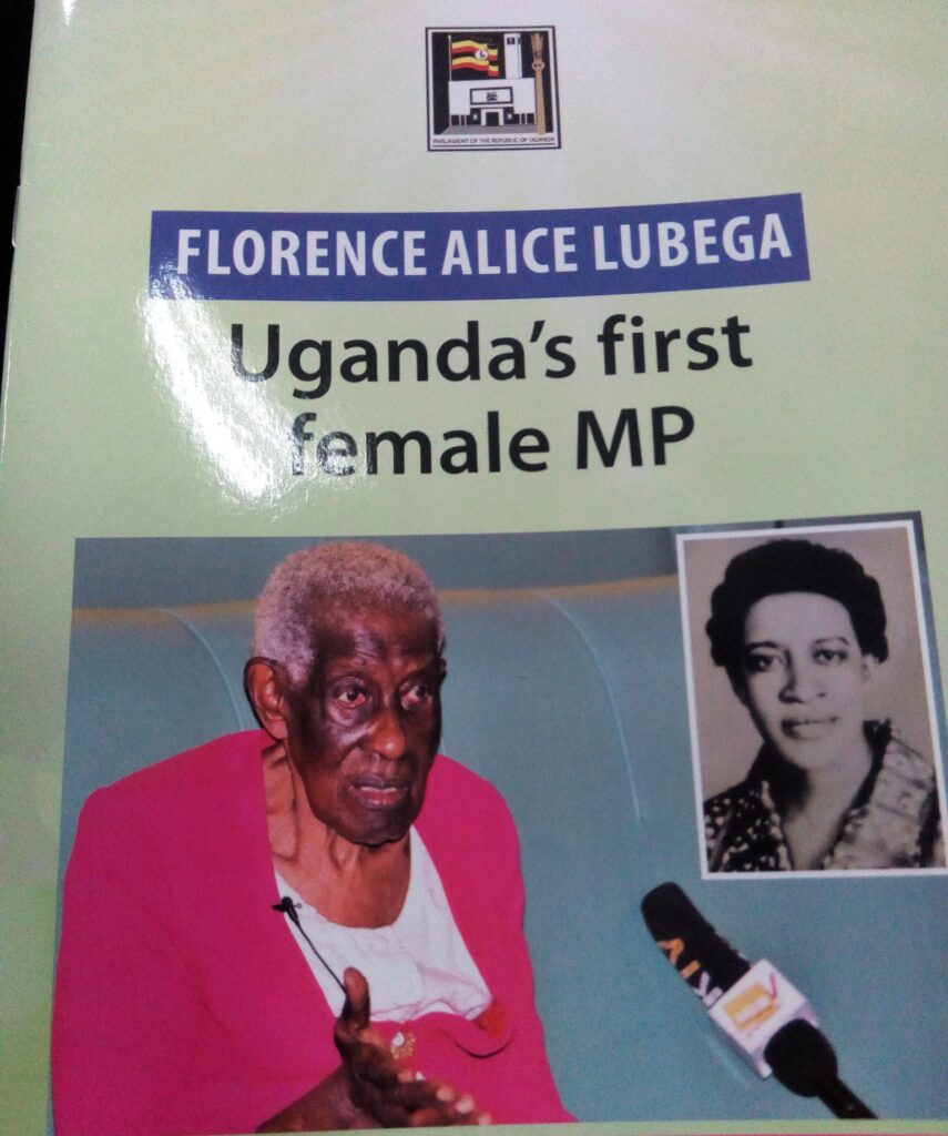 First Ugandan Female MP Florence Alice Lubega