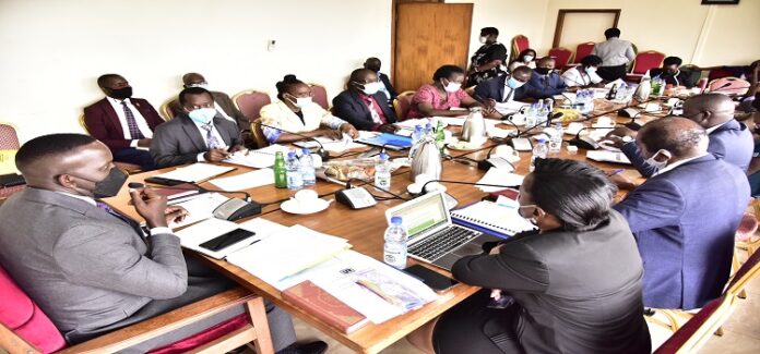 COSSASE chaired by Hon Joel Senyonyi meeting officials of the Uganda Railw (9)