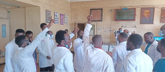 Pre intern doctors Uganda