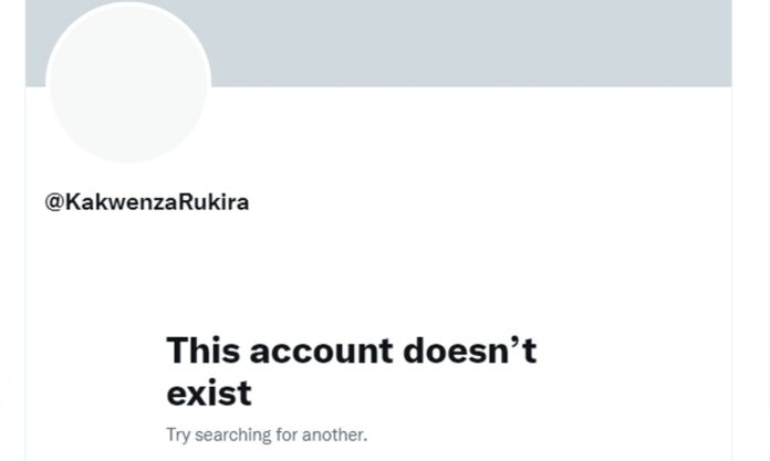 Muhoozi Kainerugaba Critic's Twitter Account Deleted