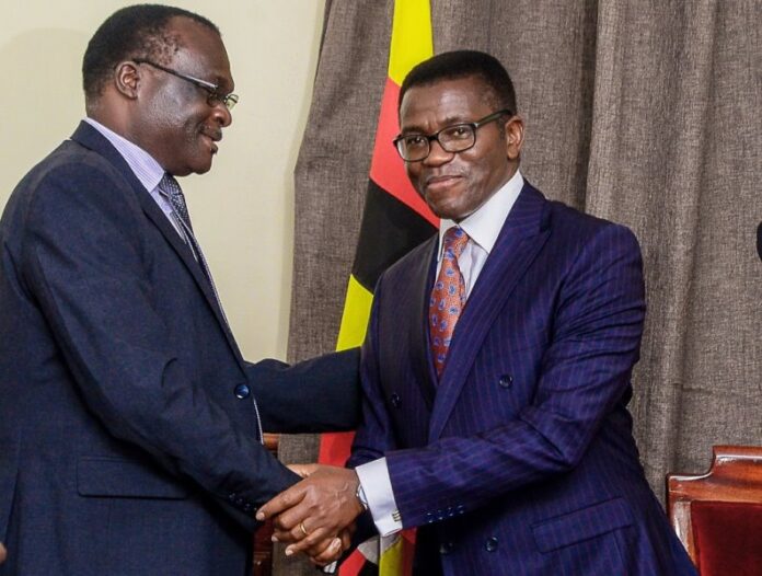 Buganda Kingdom Prime Minister (Katikkiro) Charles Peter Mayiga has praised Chief Justice Alfonse Owiny-Dollo for his courage and humility. 