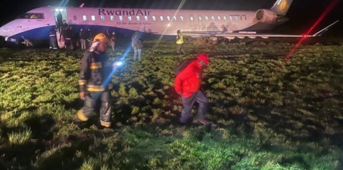 Details Emerge on Skidding of Rwandan Plane Carrying First Son Muhoozi Kainerugaba Birthday Guests