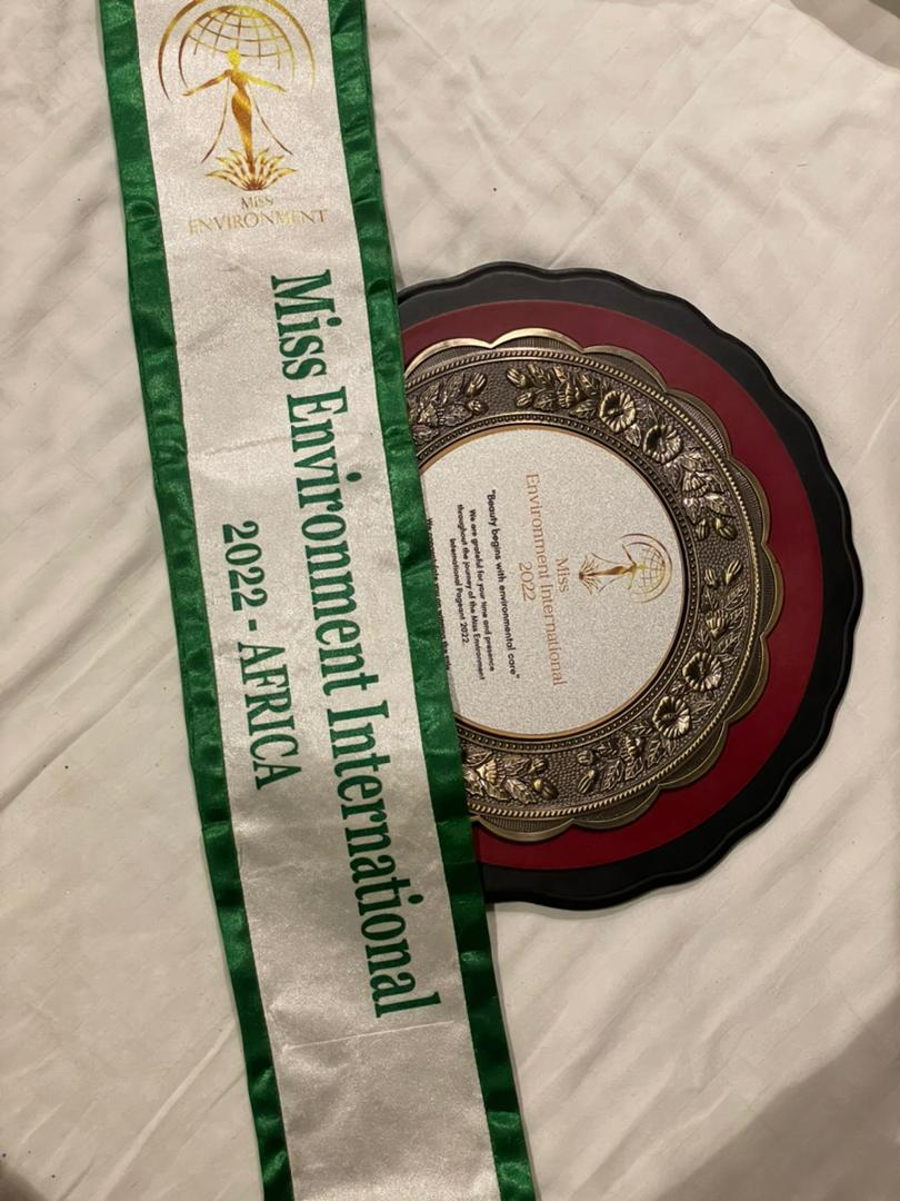 Miss Environment Africa International 2022 Judith Heard