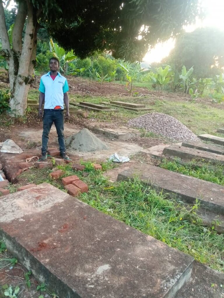 The Kiyindi graveyard where Christopher Mboowa had willed to be buried.