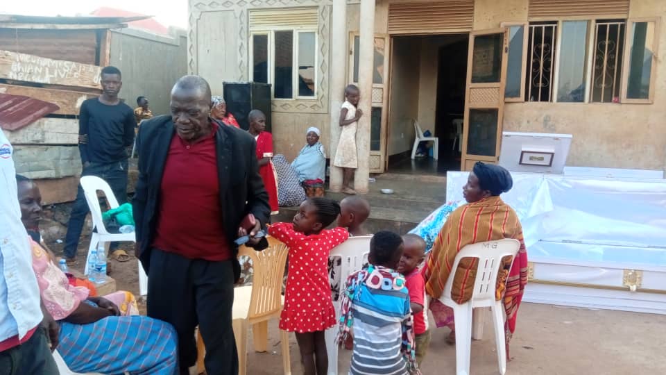 Stranded relatives converge at Christopher Mboowa's Kiyindi home after ex-Minister Nantaba's home forcefully took the body away.