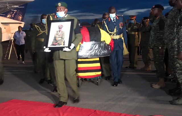 Gen Elly Tumwine's Body Returned to Uganda