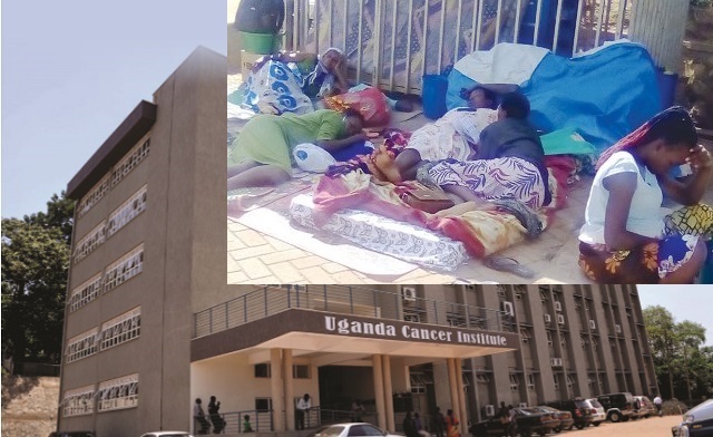 YES, IT'S TRUE: Shock as Museveni Government Health Institute Admits That Cancer Patients Sleep on Outside on the Floor, in the Cold