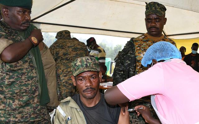 EBOLA: UPDF Soldiers Vaccinated