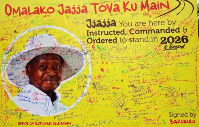 PLEASE WAIT, YOUNG MAN! Muhoozi & Supporters in Tears as Museveni's Office Launches His 2026 Presidential Campaign Dubbed 'Omalako Jajja Tova ku Main'