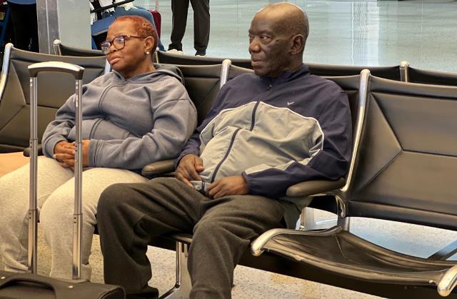 HE'S BACK: Ex-VP Ssekandi Returns to the Country Following Reports That He Was Rushed to Dubai Hospital in Critical Condition